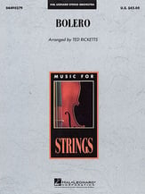 Bolero Orchestra sheet music cover